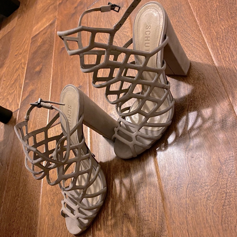 Schutz caged Jaden sandals